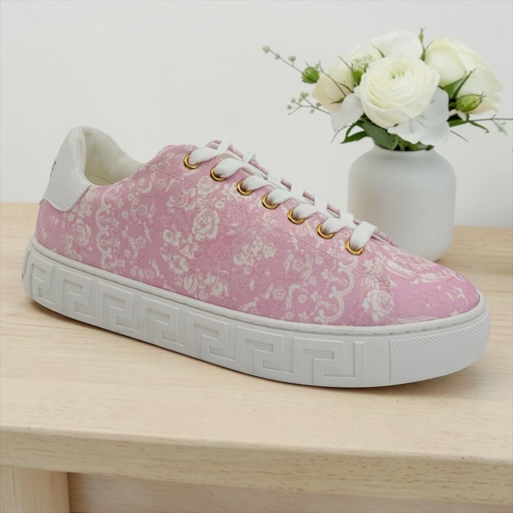 Versace Pink Tessuto Sneakers (37/7)